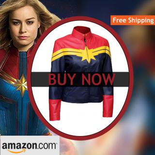 Captain Marvel Carol Jacket logo