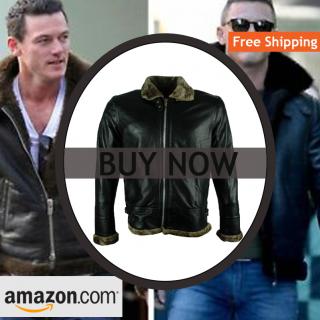 Bomber Flying Aviator Leather Jacket logo