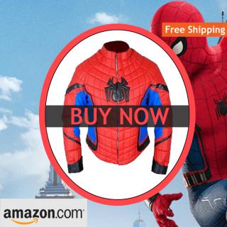 Spider-man costume Homecoming Jacket logo