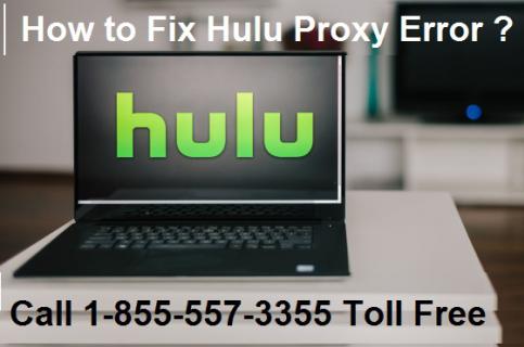 How to fix Hulu error 5005? Call 1-855-557-3355 toll free logo