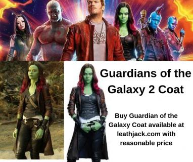 guardian of the galaxy vol 2 gamora coat logo