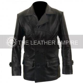 DR WHO MOVIE LEATHER JACKET logo