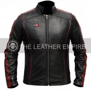 N7 LEATHER JACKET MASS EFFECT logo