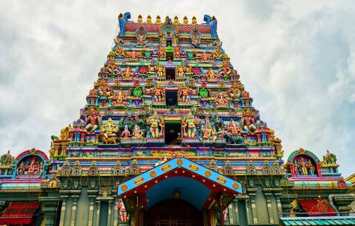 Temple of Arul Mihu Navasakthi Vinayagar: Colorful Worship in Seychelles Paradise logo