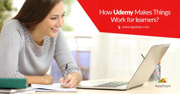 How Udemy makes things work for learners? logo