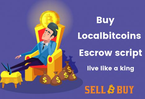 Sellbitbuy localbitcoins escrow script to start the bitcoin exchange business like localbitcoins. logo