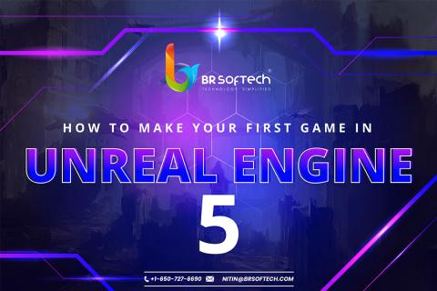 How to Make Your First Game in Unreal Engine 5 in 2023 logo