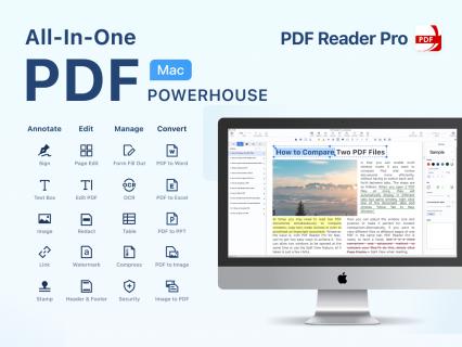 PDF Reader Pro: The Best PDF Software for PC and Mobile logo