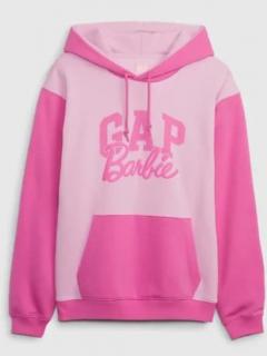 Gap Barbie Pink Hoodie logo