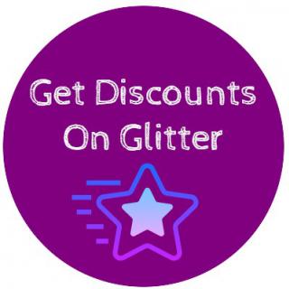 The Best Place To Purchase Glitter logo