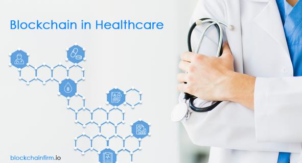 Blockchain solutions for healthcare logo