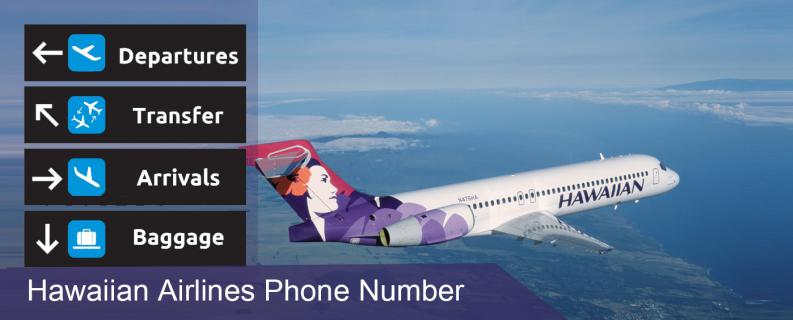 Hawaiian Airlines Phone Number : +1 (833) 430 6593 logo