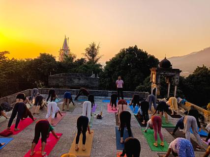 Best yoga school in Rishikesh logo