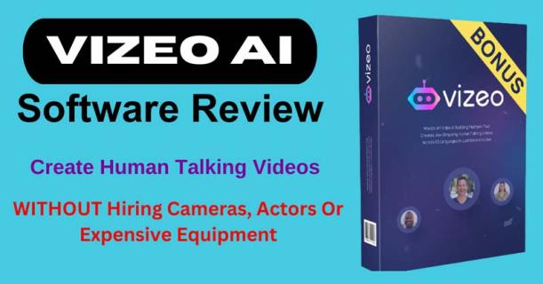 Vizeo Software Review | Realistic Human Talking Videos logo