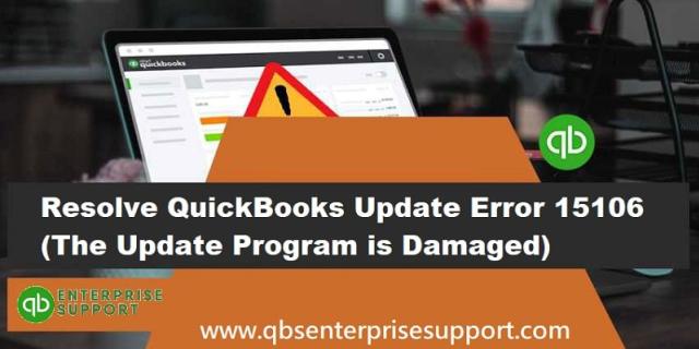 Troubleshooting QuickBooks Error code 15106 (Update Error) logo