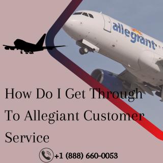 How do I get through to Allegiant customer service logo