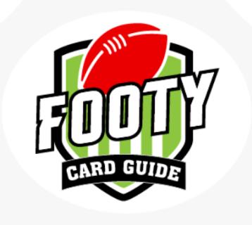 Select footy card sets Australia logo