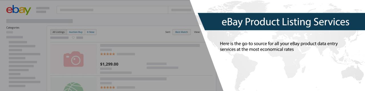 Outsource eBay Product Data Entry, Listing & Upload Services logo