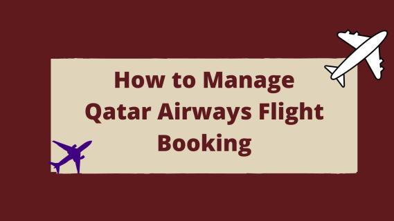 How to Manage Qatar airways Flight Booking logo