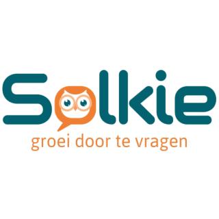 Solkie - Grow through asking logo