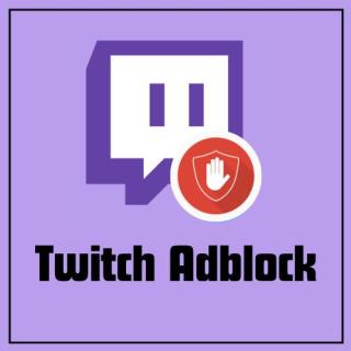 Twitch AdBlock logo