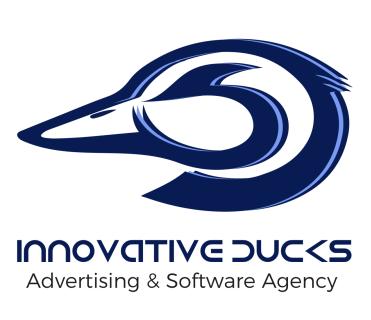 Innovative Ducks is an advertising and software agency logo