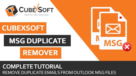 CubexSoft MSG Duplicate Remover logo