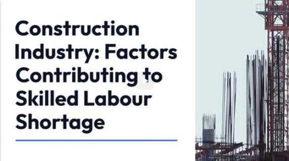 Construction Industry: Factors​ Contributing to Skilled Labour Shortage logo