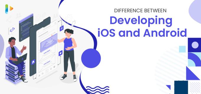 iOS App Development vs Android App Development logo