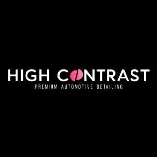 High Contrast Detailing Center logo