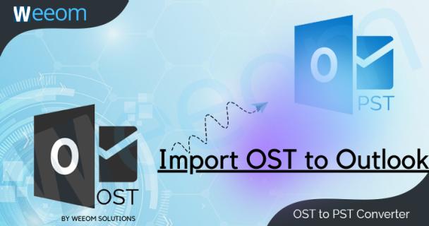 Import OST file into Outlook logo