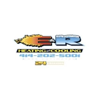 E & R Heating and Cooling logo