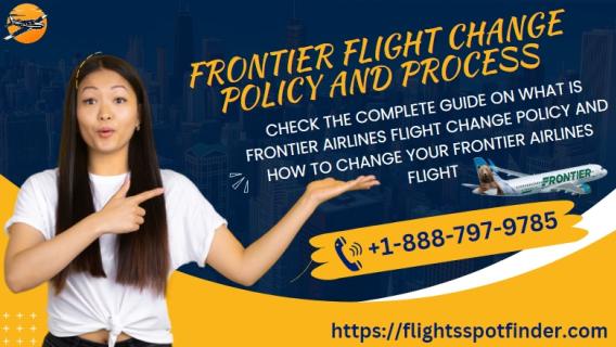 Frontier Flight Change Policy 2023 logo