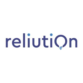 Reliution1into2 logo