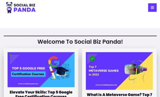 Social Biz Panda - Empowering Digital Entrepreneurs logo