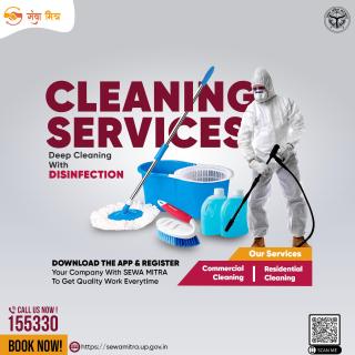 Housekeeping & Cleaning Services in Lucknow - Sewa Mitra logo