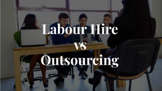 Labour Hire vs Outsourcing logo