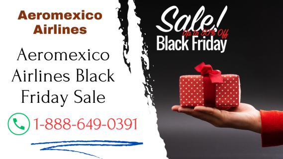 Aeromexico Airlines Black Friday Sale 2023 logo