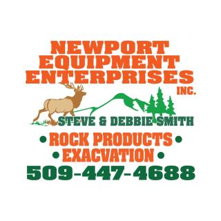 Newport Equipment: Rock and Gravel Products and Excavation logo