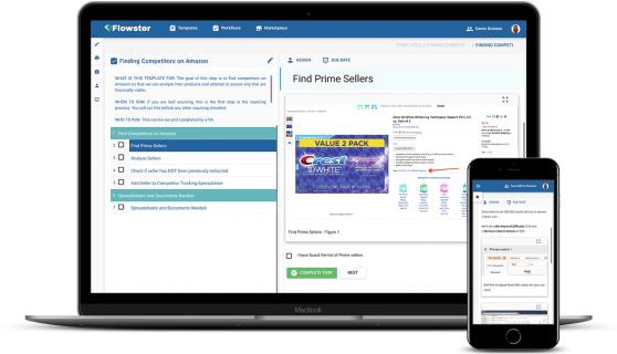 Flowster - Standard Operating Procedures Made Easy logo