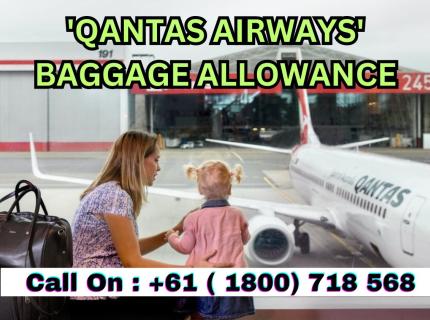 'QANTAS AIRWAYS' BAGGAGE ALLOWANCE logo