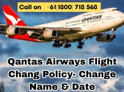 Qantas Airways Flight Chang Policy-  Change Name & Date logo