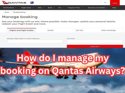 Qantas Flight Manage Booking logo