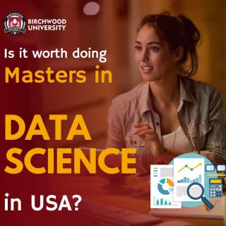 Is it worth doing Masters in data science in USA? logo