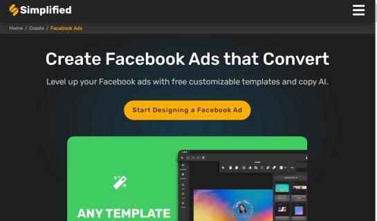 Make Your Facebook Ads Stand Out with Free Online Design Templates logo