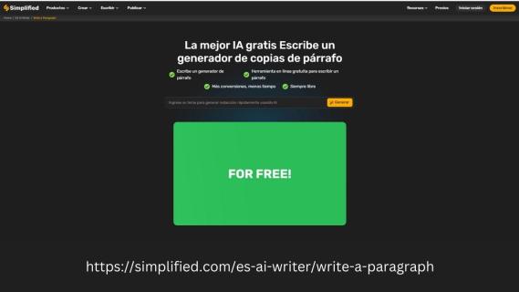 Simplified: Tu Aliada para Escribir Párrafos en Línea de Forma Profesional logo