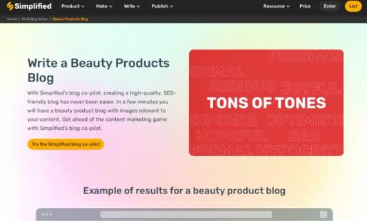 Menjadi Penulis Blog Produk Kecantikan yang Berpengaruh | Simplified logo