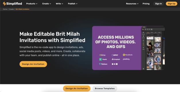 Penulis Blog Makanan Organik Gratis Online dengan Simplified logo