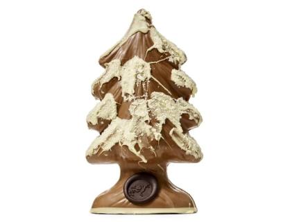 3D Chocolade Kerstboom | Handgemaakt Melk/Puur - Feestelijk Genot logo