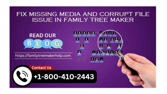 How to Fix Missing Media and Corrupt Files in Family Tree Maker? logo